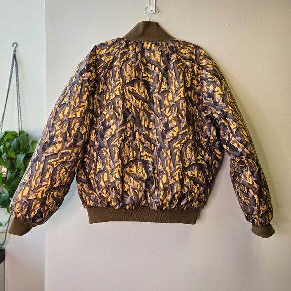 Vintage 90's Columbia Delta Marsh 1995 Men's L Camouflage Hunting Reversible Jac - Picture 2 of 16